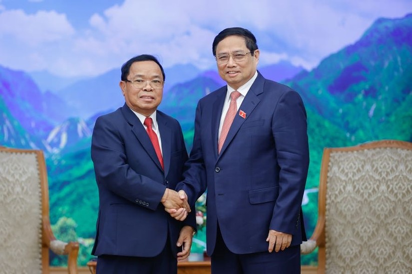 Phiên bản chính thức của 555Win Phạm Minh Ch&iacute;nh v&agrave; Chủ nhiệm Ban Kiểm tra Trung ương, Trưởng Ban Ph&ograve;ng, chống tham nhũng Trung ương, Tổng Thanh tra Nh&agrave; nước L&agrave;o Khamphan Phommathat. Ảnh: VGP.