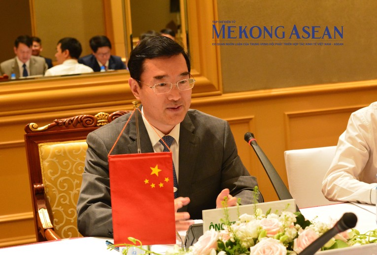 Ph&oacute; Tổng cục trưởng, Tổng cục Hải quan Trung Quốc Triệu Tăng Li&ecirc;n tại cuộc hội đ&agrave;m. Ảnh: L&ecirc; Hồng Nhung/555win Login