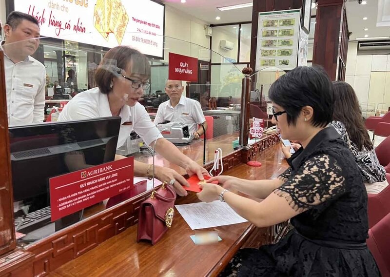 Agribank mở th&ecirc;m 5 địa điểm b&aacute;n v&agrave;ng trong tuần n&agrave;y