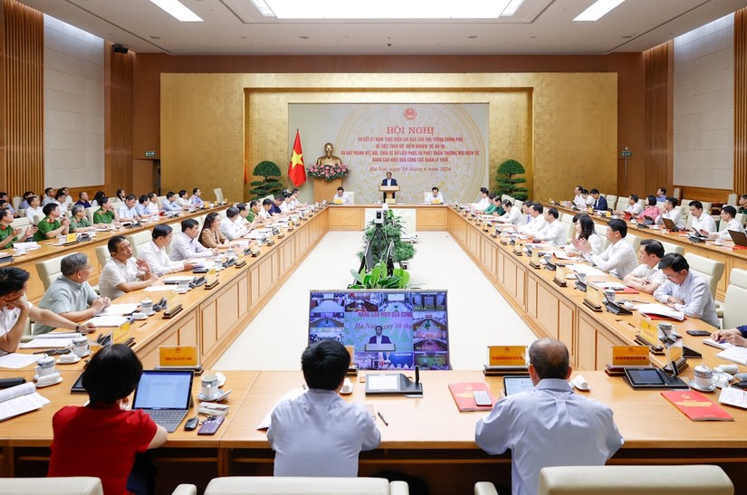 Cải cách hành chính tiết kiệm hàng nghìn tỷ đồng mỗi năm từ Đề án 06 Hội nghị sơ kết 1 năm tháo gỡ điểm nghẽn trong triển khai Đề án 06. Ảnh: VGP.