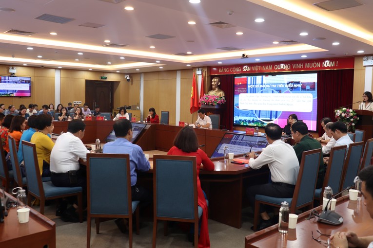 Quang cảnh Hội nghị tổng kết. Ảnh: Việt Anh