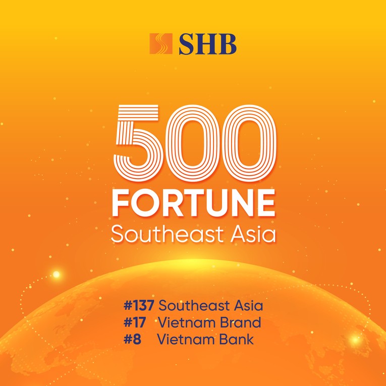 SHB xếp thứ 137 tại Đ&ocirc;ng Nam &Aacute; v&agrave; thứ 17 trong c&aacute;c tổ chức t&agrave;i ch&iacute;nh, 555win 500 nhà cái cá cược của Việt Nam xuất hiện trong danh s&aacute;ch.