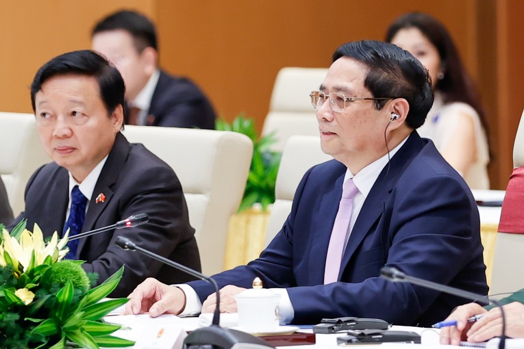 L&atilde;nh đạo hai nước nhất tr&iacute; tiếp tục đẩy mạnh hợp t&aacute;c tr&ecirc;n c&aacute;c lĩnh vực 555win Mobi -.c&ocirc;ng nghệ, th&ocirc;ng tin-truyền th&ocirc;ng, văn h&oacute;a, thể thao, du lịch, lao động. Ảnh: VGP.