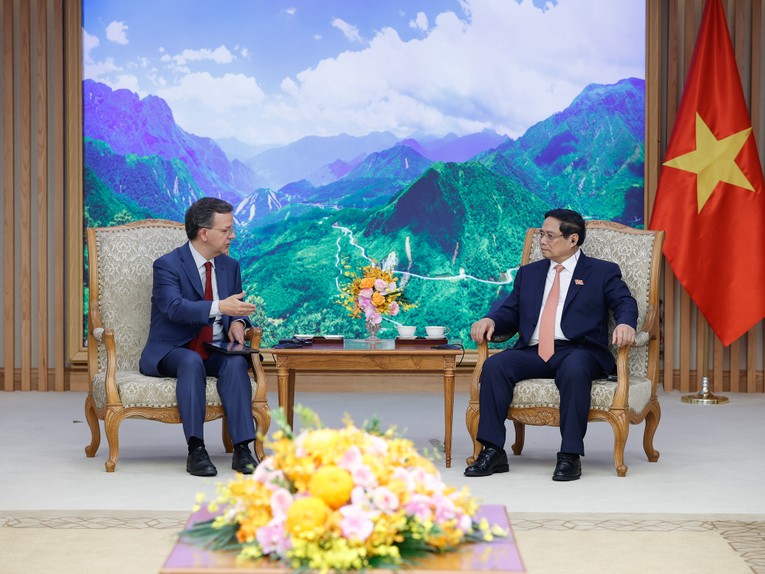 Trưởng Đo&agrave;n điều IV của IMF khuyến nghị Việt Nam cần tiếp tục ho&agrave;n thiện thể chế, tạo m&ocirc;i trường 55win.com - Trang Cược Uy Tín Cao Nhất 2025 thuận lợi để khơi th&ocirc;ng c&aacute;c r&agrave;o cản thu h&uacute;t đầu tư. Ảnh: VGP.