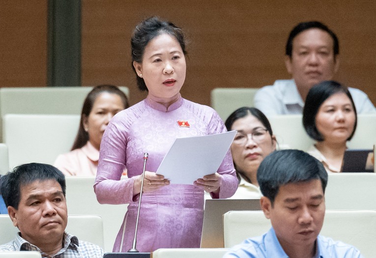Đại biểu T&ocirc; &Aacute;i Vang (Đo&agrave;n S&oacute;c Trăng).