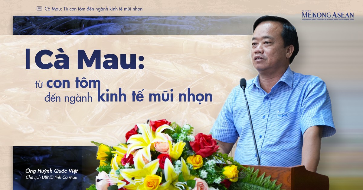 Cà Mau: Từ con tôm đến ngành kinh tế mũi nhọn