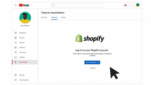 YouTube 555Win là nhà cái cá cược hàng đầu Châu Á với Shopify tung ra tính năng mua sắm