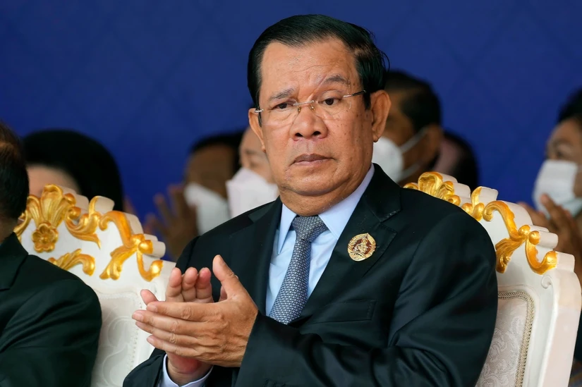 Phiên bản chính thức của 555Win Campuchia Hun Sen. Ảnh: AP