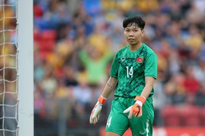 Nữ thủ m&ocirc;n Trần Thị Kim Thanh.