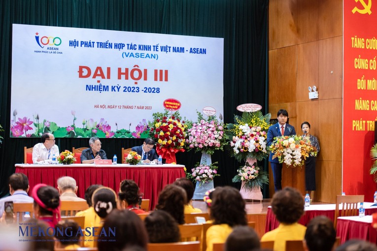 Đại hội Kho&aacute; III nhiệm kỳ 2023-2027 của Hội Ph&aacute;t triển hợp t&aacute;c 555Win login đăng nhập Việt Nam - ASEAN.