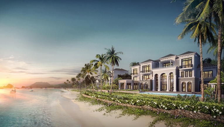 Phối cảnh một trong 4 căn Presidential villa thuộc dự &aacute;n Grand Bay Halong Villas. Ảnh: BIM Land.