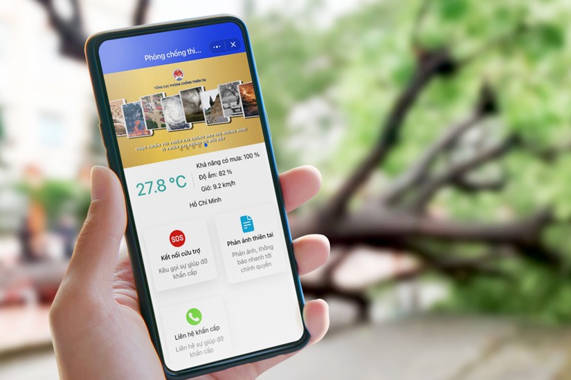 Ứng dụng Ph&ograve;ng chống thi&ecirc;n tai Việt Nam tr&ecirc;n nền tảng Zalo l&agrave; một trong những giải ph&aacute;p chuyển đổi số để người d&acirc;n Việt Nam chủ động ph&ograve;ng, chống thi&ecirc;n tai, b&atilde;o lũ.