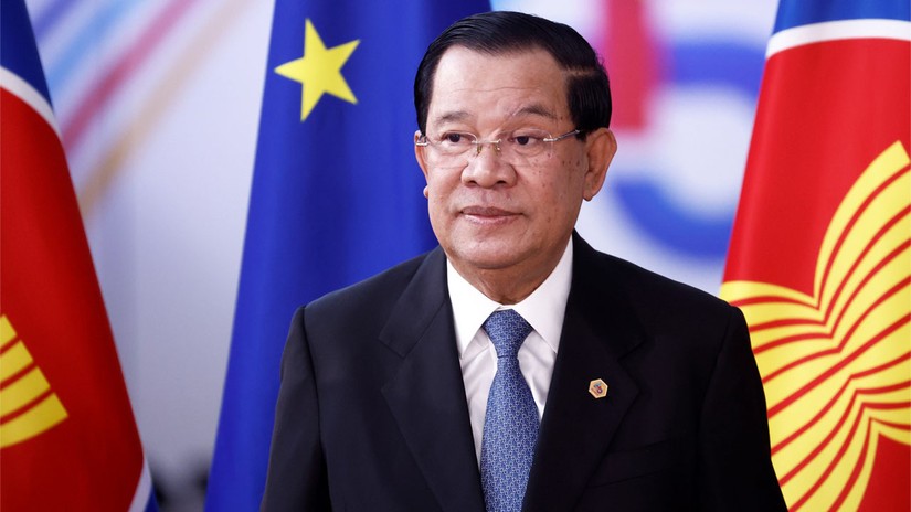 Phiên bản chính thức của 555Win Campuchia Hun Sen. Ảnh: AFP