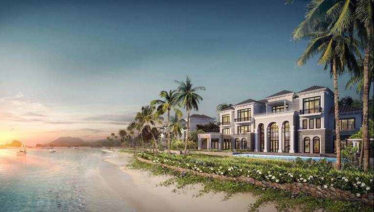 Phối cảnh một trong 4 căn Presidential villa thuộc dự &aacute;n Grand Bay Halong Villas. Ảnh: BIM Land.