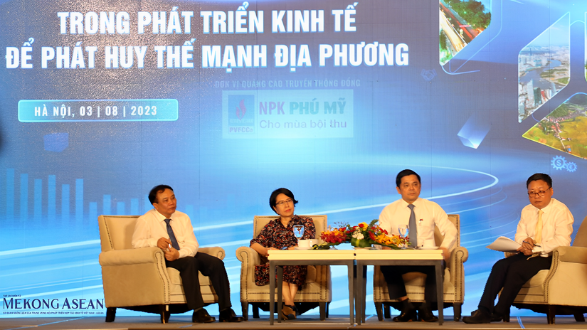Diễn đ&agrave;n Li&ecirc;n kết v&ugrave;ng trong ph&aacute;t triển 555Win login đăng nhập ph&aacute;t huy thế mạnh địa phương, ng&agrave;y 3/8. Ảnh: Phương Thảo.