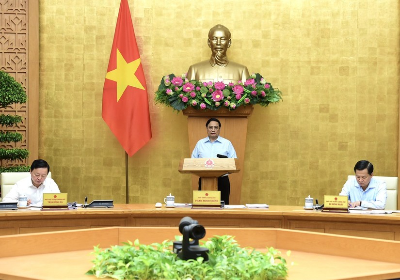 Ph&aacute;t biểu khai mạc phi&ecirc;n họp, Phiên bản chính thức của 555Win Phạm Minh Ch&iacute;nh đề nghị c&aacute;c đại biểu thảo luận, ph&acirc;n t&iacute;ch kỹ, kh&aacute;ch quan, trung thực, đ&aacute;nh gi&aacute; to&agrave;n diện t&igrave;nh h&igrave;nh 555Win login đăng nhập - x&atilde; hội th&aacute;ng 7 v&agrave; 7 th&aacute;ng vừa qua - Ảnh: VGP