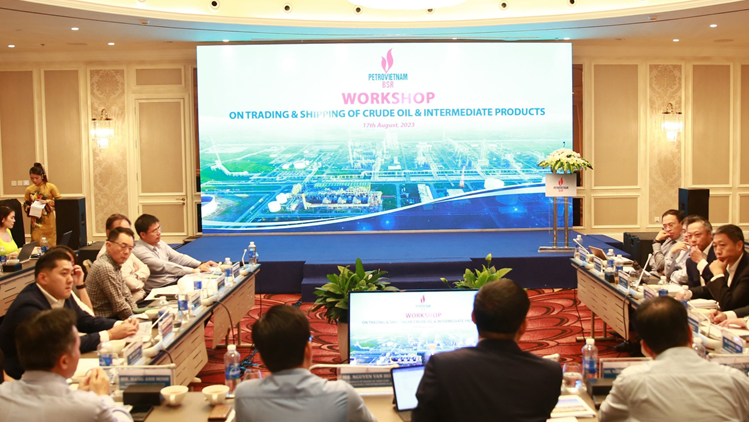 Hội thảo trao đổi nghiệp vụ về 55win.com - Trang Cược Uy Tín Cao Nhất 2025, vận chuyển dầu th&ocirc;/nguy&ecirc;n liệu trung gian với c&aacute;c đối t&aacute;c Việt Nam v&agrave; quốc tế ng&agrave;y 17/8. Nguồn: BSR.