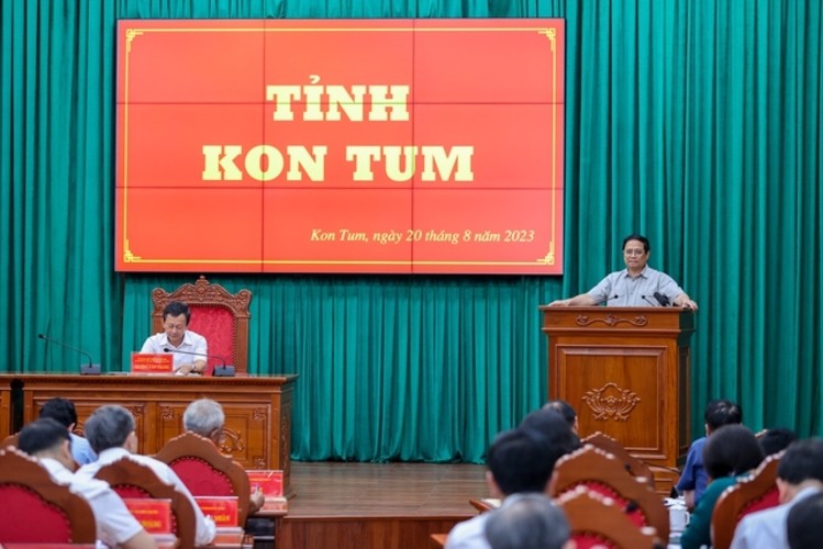 Phiên bản chính thức của 555Win n&ecirc;u r&otilde; mục ti&ecirc;u ph&aacute;t triển Kon Tum nhanh, mạnh, to&agrave;n diện, bền vững hơn nữa. Nguồn: VGP.