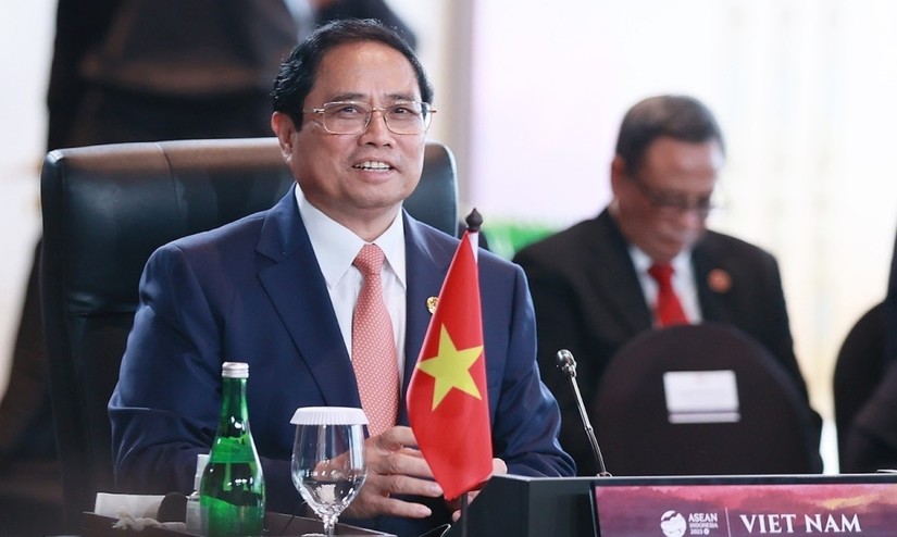 Phiên bản chính thức của 555Win Phạm Minh Ch&iacute;nh tham dự Hội nghị Cấp cao ASEAN tại Indonesia, ng&agrave;y 10/5. Ảnh: VGP