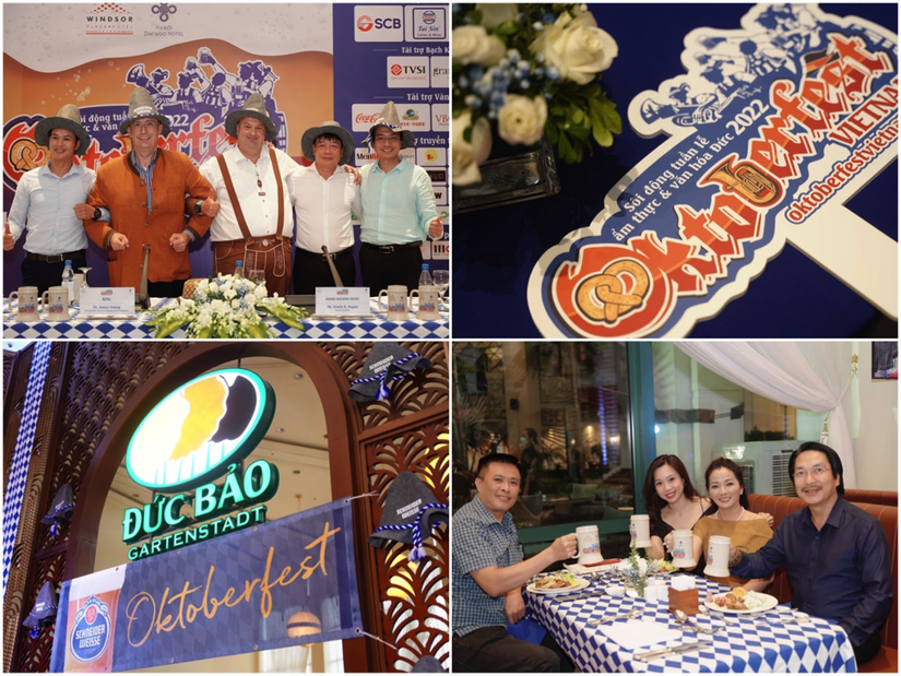Họp b&aacute;o c&ocirc;ng bố sự kiện Oktoberfest Vietnam 2022 tại kh&aacute;ch sạn H&agrave; Nội Daewoo
