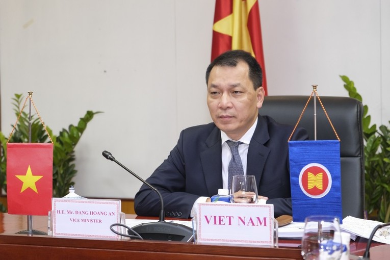 Đo&agrave;n Việt Nam do Thứ trưởng Bộ C&ocirc;ng Thương Đặng Ho&agrave;ng An l&agrave;m trưởng đo&agrave;n. Nguồn: Bộ C&ocirc;ng Thương.