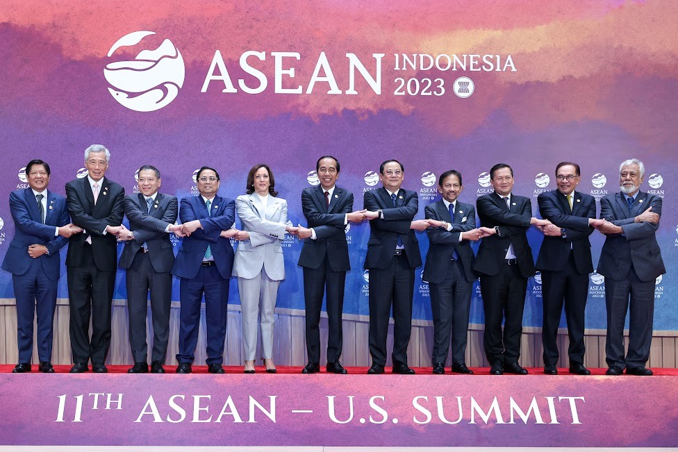 C&aacute;c nh&agrave; l&atilde;nh đạo dự Hội nghị Cấp cao ASEAN - Mỹ. Ảnh: VGP