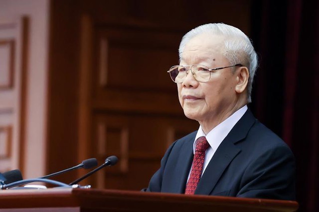 Tổng B&iacute; thư Nguyễn Ph&uacute; Trọng. Ảnh: VGP
