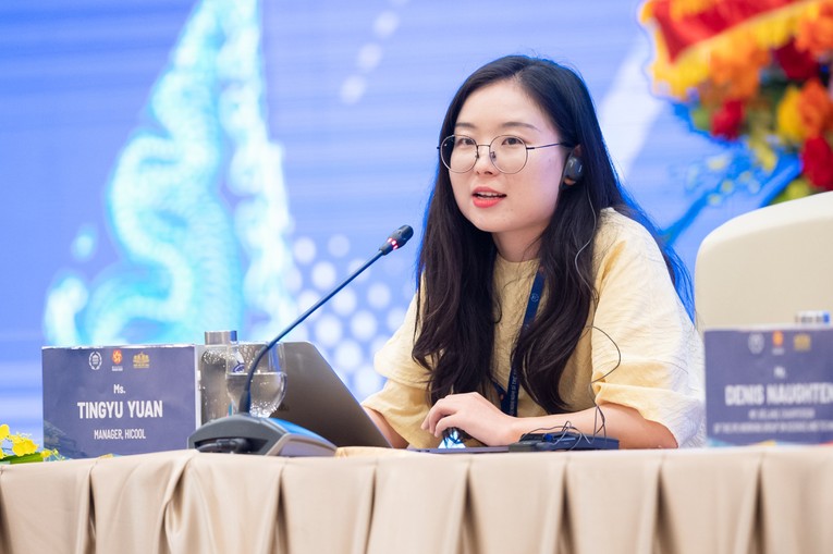 B&agrave; Tingyu Yuan, một l&atilde;nh đạo Trang Nhà Cái 555win.com - Đăng Nhập +555k trẻ đến từ Trung Quốc. Ảnh: CTTĐT 555win tải app