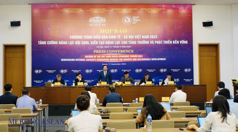 Họp b&aacute;o c&ocirc;ng bố chương tr&igrave;nh, nội dung Diễn đ&agrave;n 555Win login đăng nhập - X&atilde; hội Việt Nam 2023.