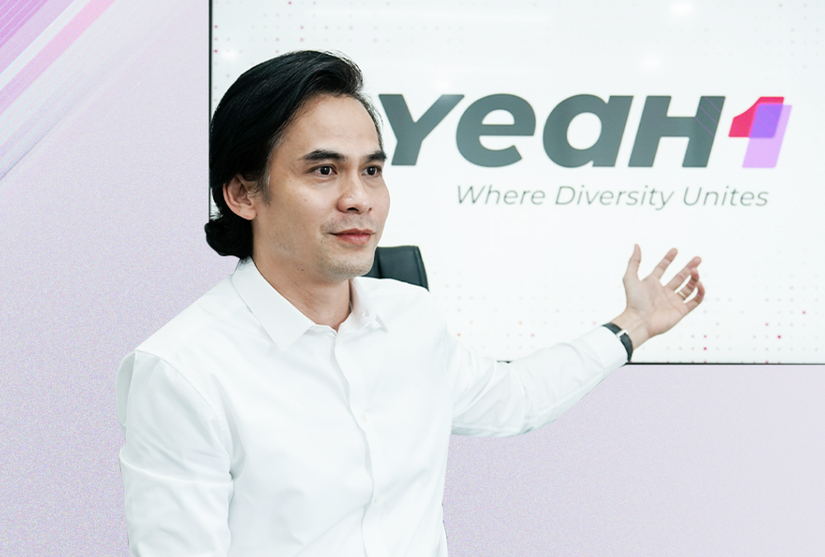 &Ocirc;ng Đ&agrave;o Ph&uacute;c Tr&iacute; l&agrave; một trong hai th&agrave;nh vi&ecirc;n s&aacute;ng lập Yeah1.