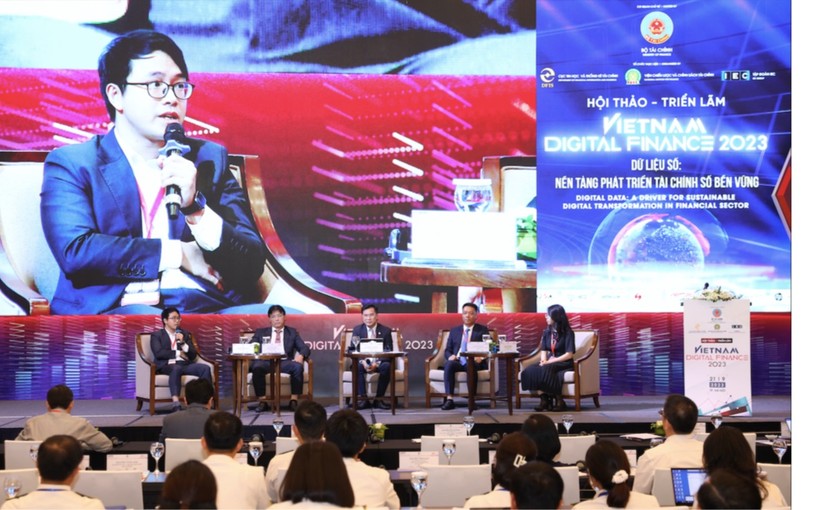 Hội thảo về t&agrave;i ch&iacute;nh số trong quản l&yacute; Ng&acirc;n s&aacute;ch Nh&agrave; nước (Vietnam Digital Finance 2023).