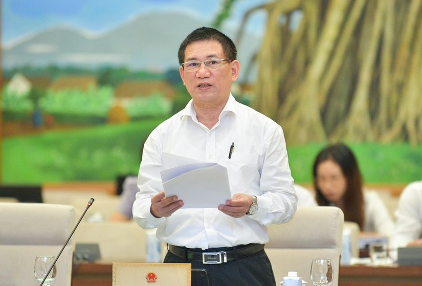 Bộ trưởng Bộ T&agrave;i ch&iacute;nh Hồ Đức Phớc - Ảnh:quochoi.vn