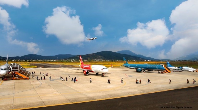 Cảng h&agrave;ng kh&ocirc;ng Li&ecirc;n Khương được đề xuất trở th&agrave;nh s&acirc;n bay quốc tế. Nguồn: Bộ X&acirc;y dựng.