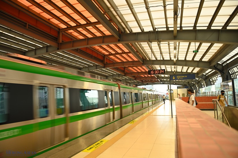 Đường sắt C&aacute;t Linh-H&agrave; Đ&ocirc;ng. Ảnh: Qu&aacute;ch Sơn