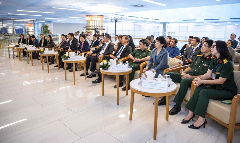 C&aacute;c đại biểu tham dự Lễ k&yacute; kết hợp t&aacute;c