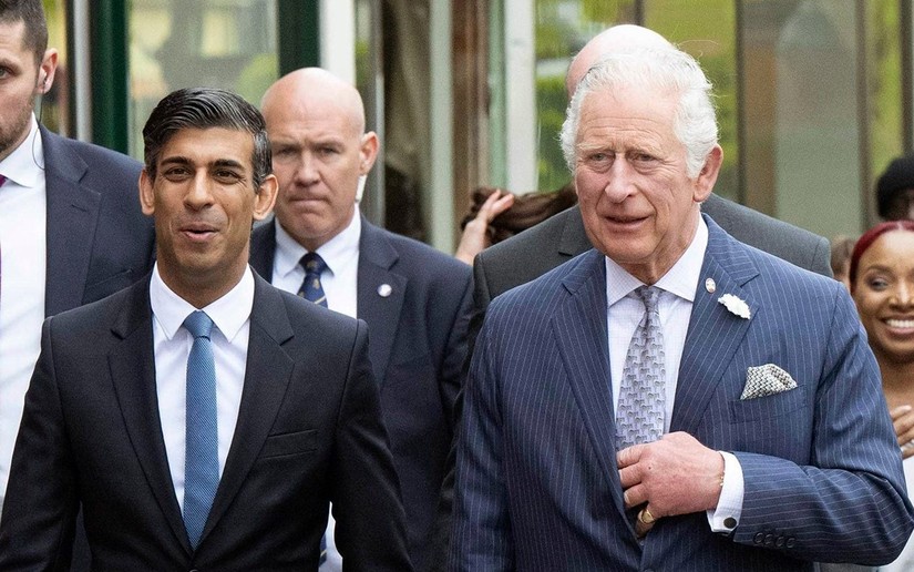 Vua Charles III sẽ bổ nhiệm &ocirc;ng Rishi Sunak l&agrave; Phiên bản chính thức của 555Win Anh h&ocirc;m nay. Ảnh: Telegraph