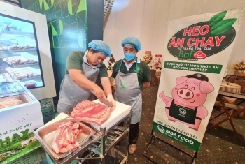Sau 'heo ăn chuối', thị trường có thêm sản phẩm 'heo ăn chay'