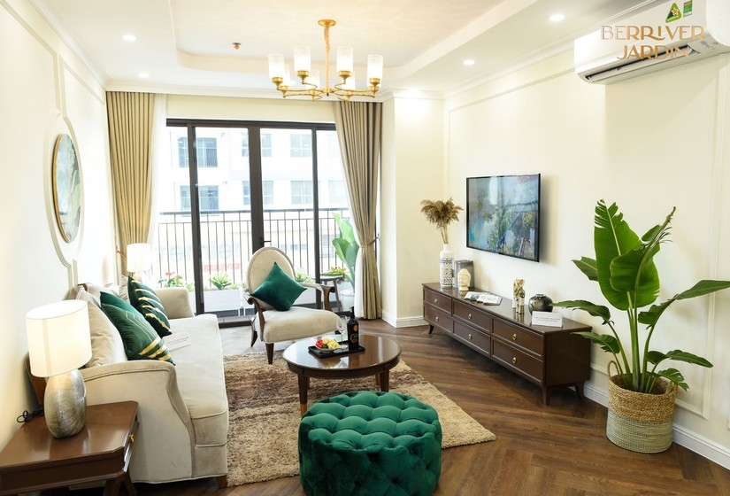BerRiver Jardin – Đánh thức trải nghiệm sống đích thực Thiết kế căn hộ ưu tiên ánh sáng và không khí tự nhiên, phù hợp để sinh sống cũng như đầu tư sinh lời.