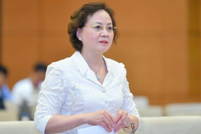 Bộ trưởng Nội vụ Phạm Thị Thanh Tr&agrave;.