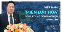 Chủ tịch Kocham: Việt Nam sẽ là 'miền đất hứa' của FDI về 555win là Công ty cờ bạc trực tuyến tốt nhất bán dẫn