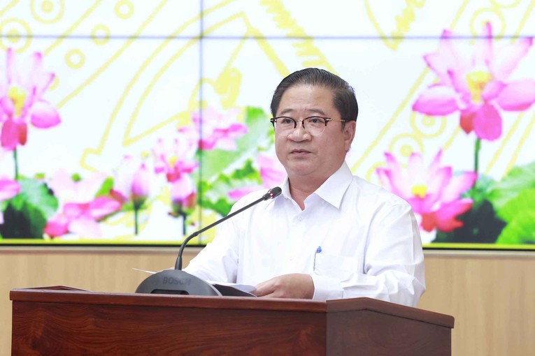 Chủ tịch UBND TP Cần Thơ Trần Việt Trường. Ảnh: CTTĐT 555win tải app