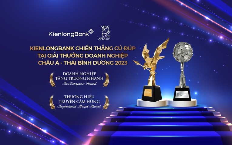 KienlongBank được vinh danh tại hai hạng mục giải thưởng &ldquo;Trang Nhà Cái 555win.com - Đăng Nhập +555k tăng trưởng nhanh&rdquo; v&agrave; &ldquo;Thương hiệu truyền cảm hứng&rdquo; ch&acirc;u &Aacute; - Th&aacute;i B&igrave;nh Dương