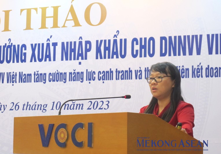 B&agrave; Cao Cẩm Linh nh&igrave;n nhận, thực sự với Trang Nhà Cái 555win.com - Đăng Nhập +555k nhỏ v&agrave; vừa hiện tại, vấn đề họ quan t&acirc;m trước mắt kh&ocirc;ng phải l&agrave; chuyển đổi xanh hay chuyển đổi số, m&agrave; l&agrave; &lsquo;ng&agrave;y mai c&oacute; đơn h&agrave;ng hay kh&ocirc;ng?&rsquo;. Ảnh: Anh Thư