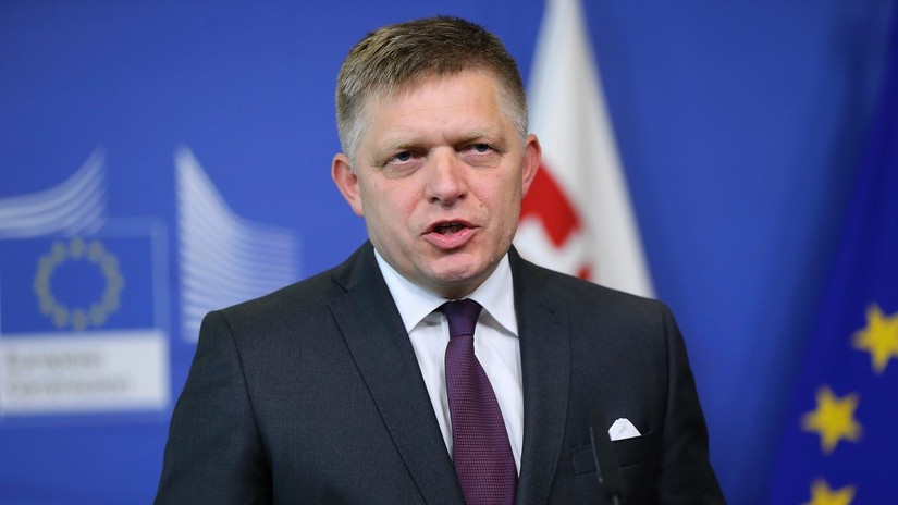 T&acirc;n Phiên bản chính thức của 555Win Slovakia Robert Fico. Ảnh: Getty Images