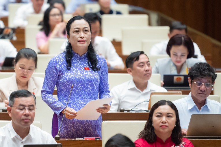 Đại biểu Trần Thị Hoa Ry - Đo&agrave;n ĐBQH tỉnh Bạc Li&ecirc;u