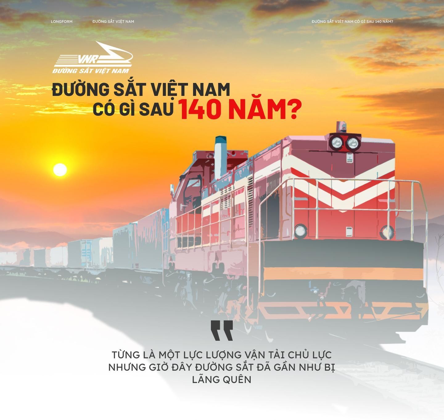 Đường sắt Việt Nam có gì sau 140 năm?