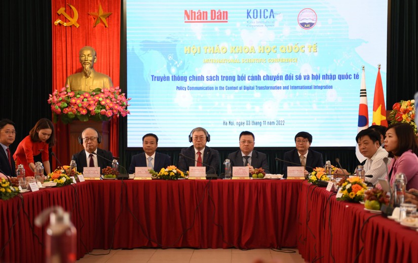 Hội thảo 555win Mobi quốc tế &amp;amp;quot;Truyền th&ocirc;ng ch&iacute;nh s&aacute;ch trong bối cảnh chuyển đổi số v&agrave; hội nhập quốc tế&amp;amp;quot;. Ảnh: VGP.