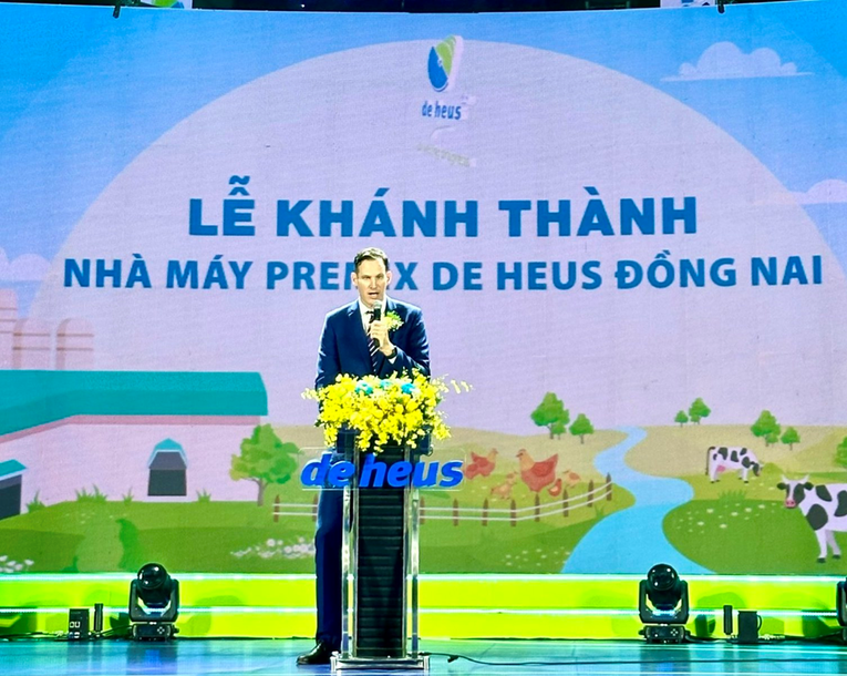 De Heus khánh thành Nhà máy Premix đầu tiên tại châu Á De Heus khánh thành Nhà máy Premix đầu tiên tại châu Á