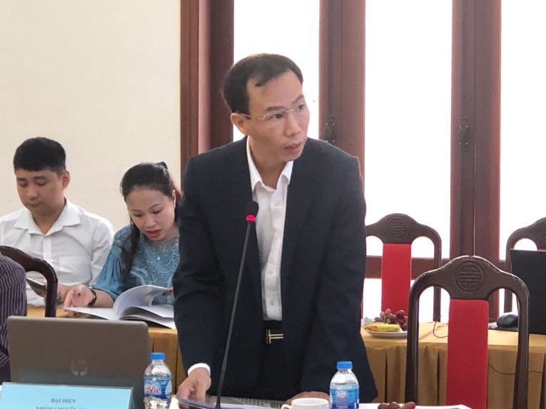 &Ocirc;ng L&ecirc; Anh Văn - Gi&aacute;m đốc Trung t&acirc;m Hỗ trợ ph&aacute;p luật v&agrave; Ph&aacute;t triển nguồn nh&acirc;n lực - Hiệp hội Trang Nhà Cái 555win.com - Đăng Nhập +555k nhỏ v&agrave; vừa Việt Nam. Ảnh: Thảo Ng&acirc;n