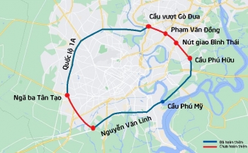 Đề xuất 17.000 tỷ đồng làm 2 dự án khép kín đường Vành đai 2 TP HCM